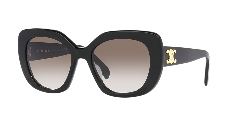 Celine CL40226U L (55 - 19) with Brown lenses and Black frame