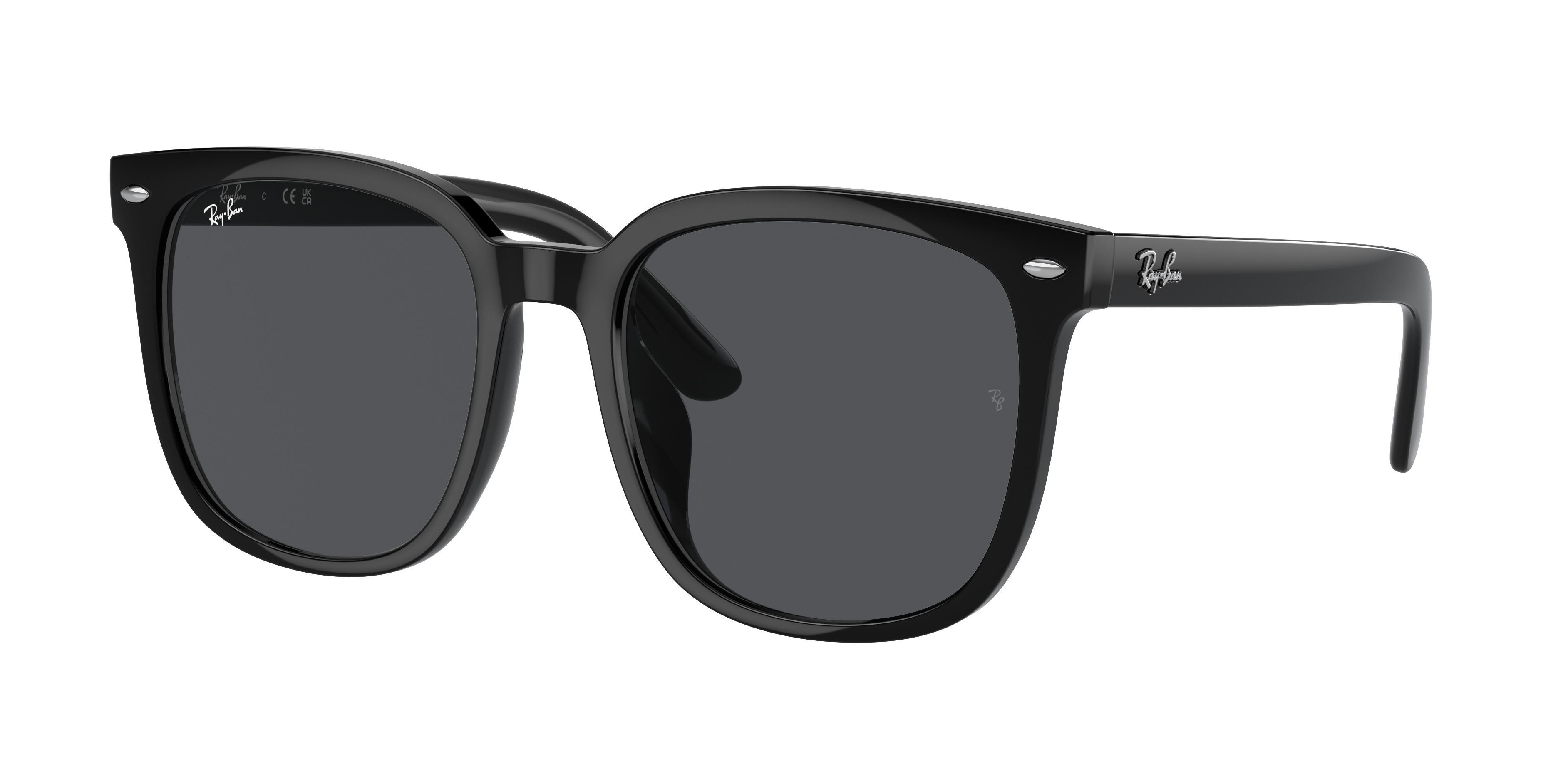 Ray-Ban RB4401D XXL (57 - 20) with Grey lenses and Black frame