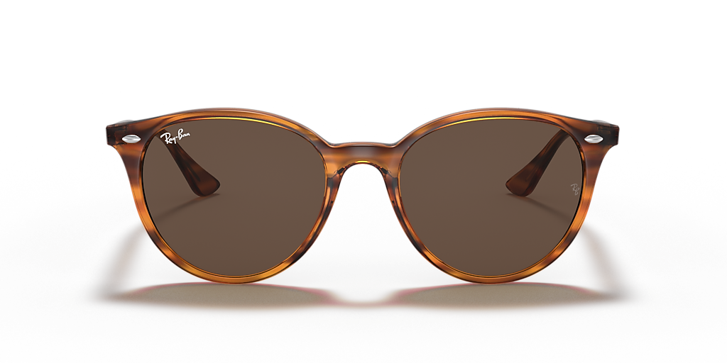 Ray-Ban RB4305 M (53 - 19) with Brown lenses and Red frame