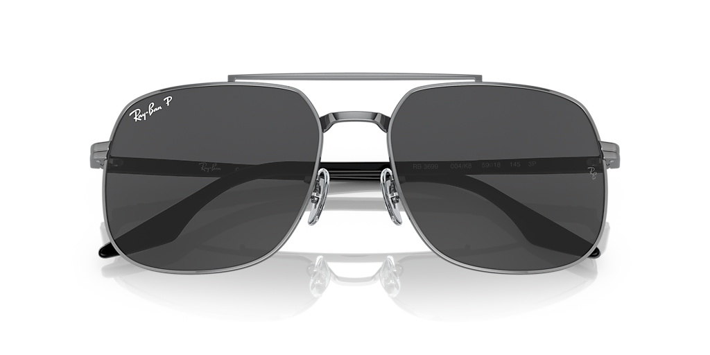 Ray-Ban RB3699 Polarized+ Lenses M (56 - 18) with Grey lenses and