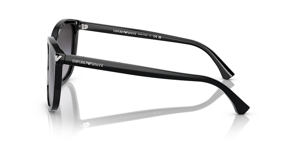 Emporio Armani EA4060 M (56 - 18) with Grey lenses and Black frame