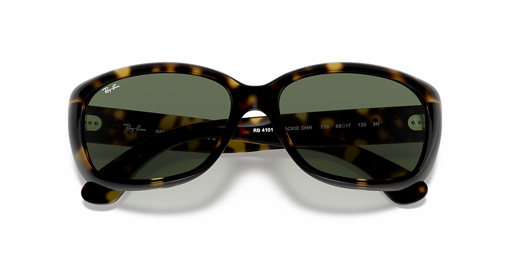 Ray-Ban Jackie Ohh M (58 - 17) with Green lenses and  display picture 1