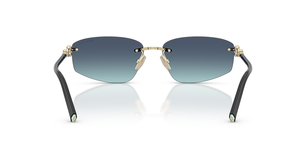 Tiffany & Co. TF3114 L (59 - 15) with Blue lenses and Gold  display picture 1