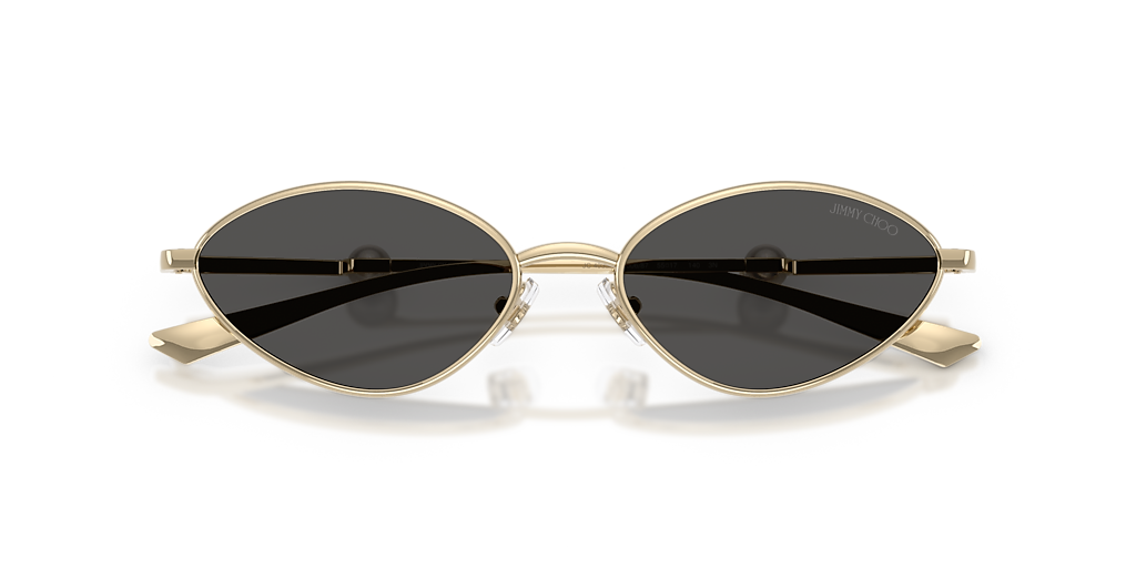 Jimmy Choo JC4033H L (55 - 17) with Grey lenses and Gold frame