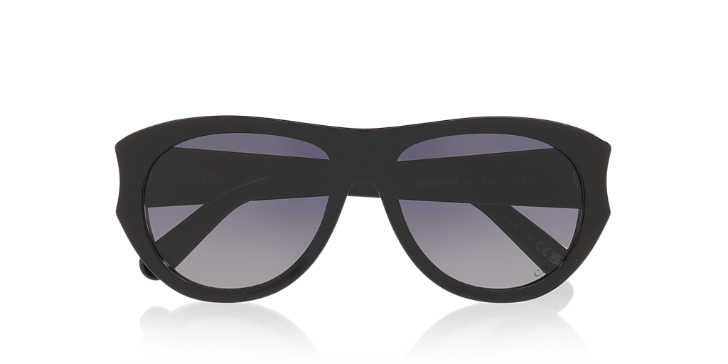 DIOR DIORGLOW A1I S (55 - 16) with Grey lenses and Black frame