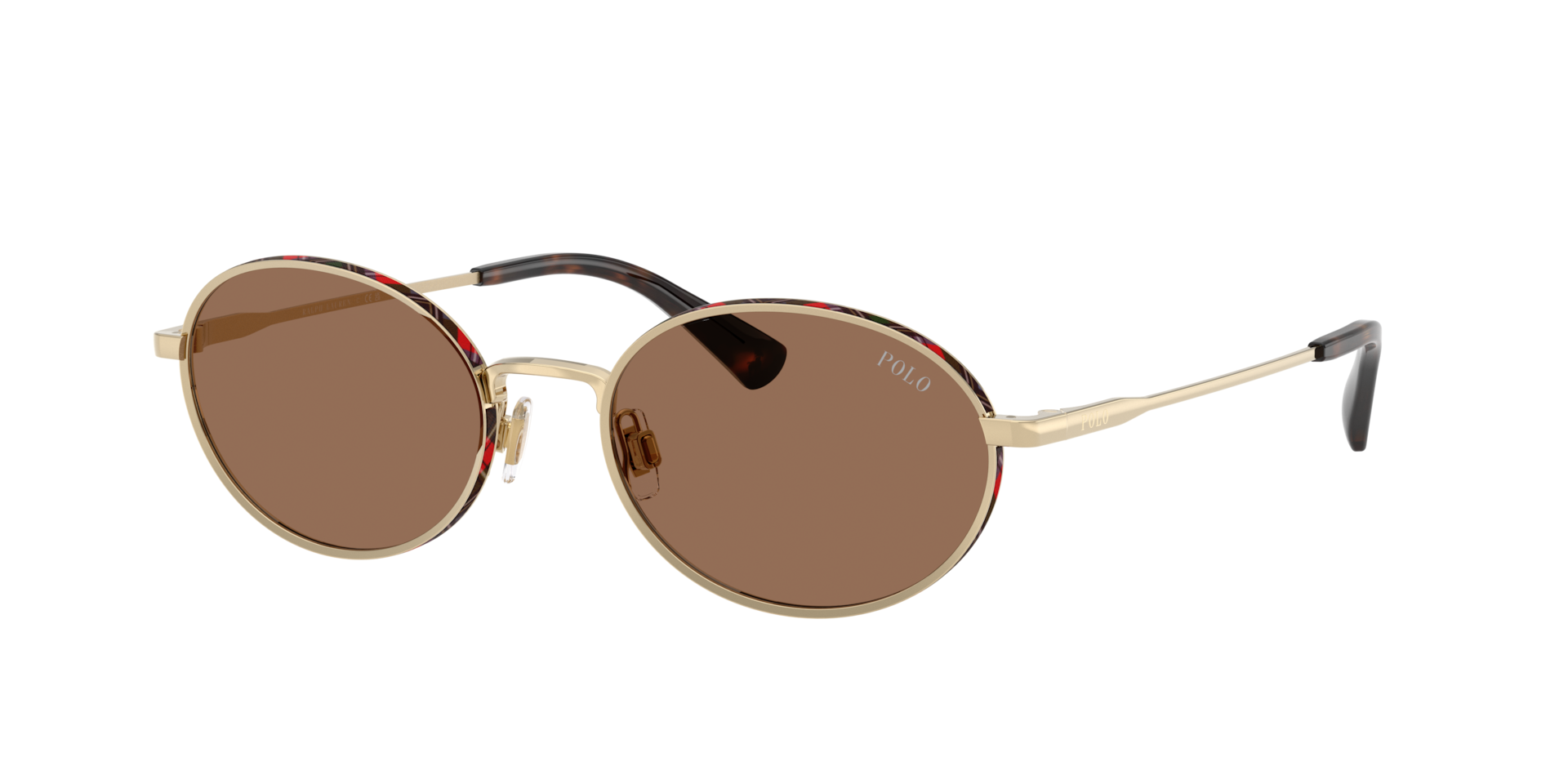Polo Ralph Lauren PH3162 L (53 - 19) with Brown lenses and Gold