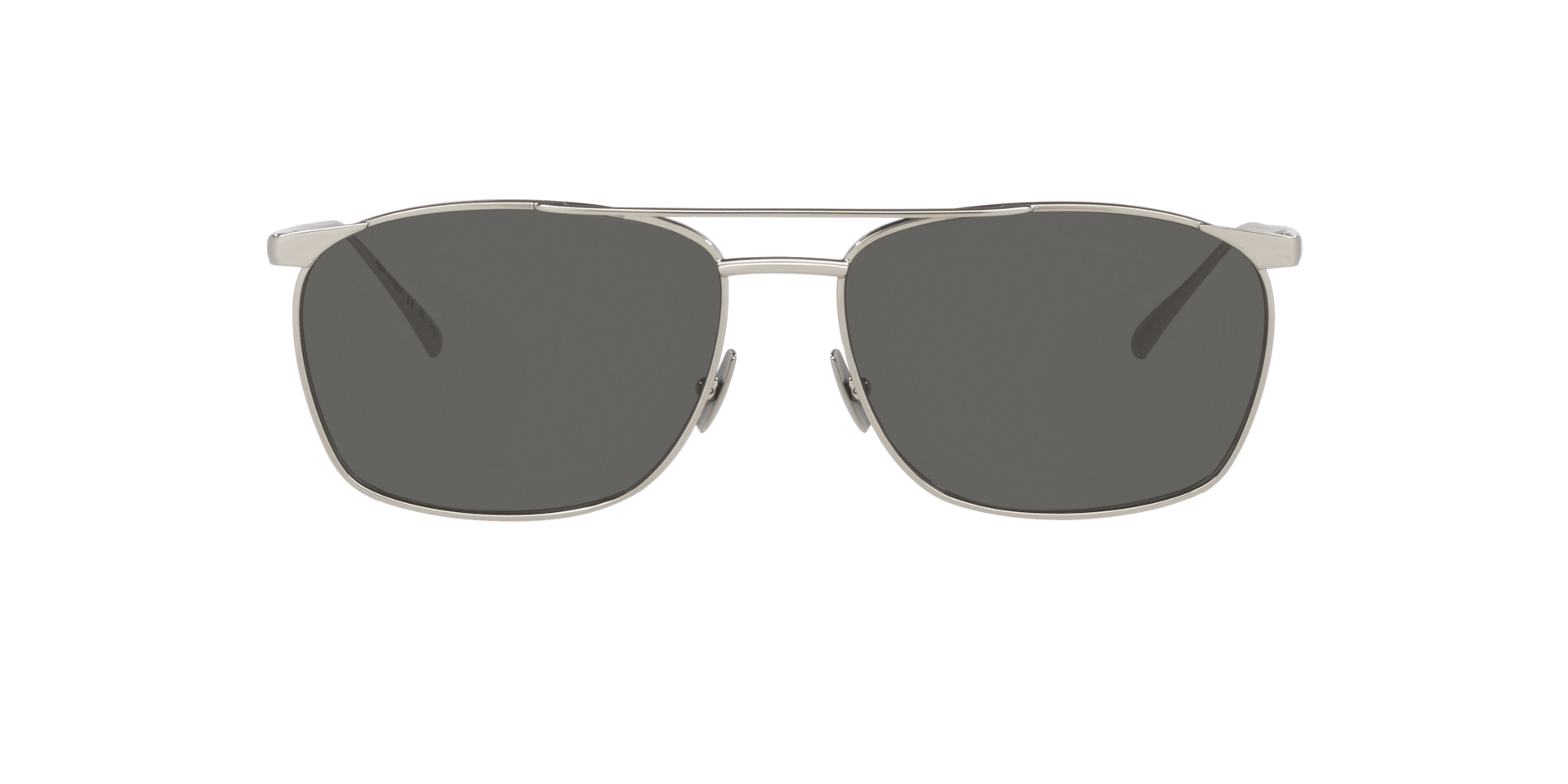 Saint Laurent SL 796 M (57 - 15) with Grey lenses and Silver frame