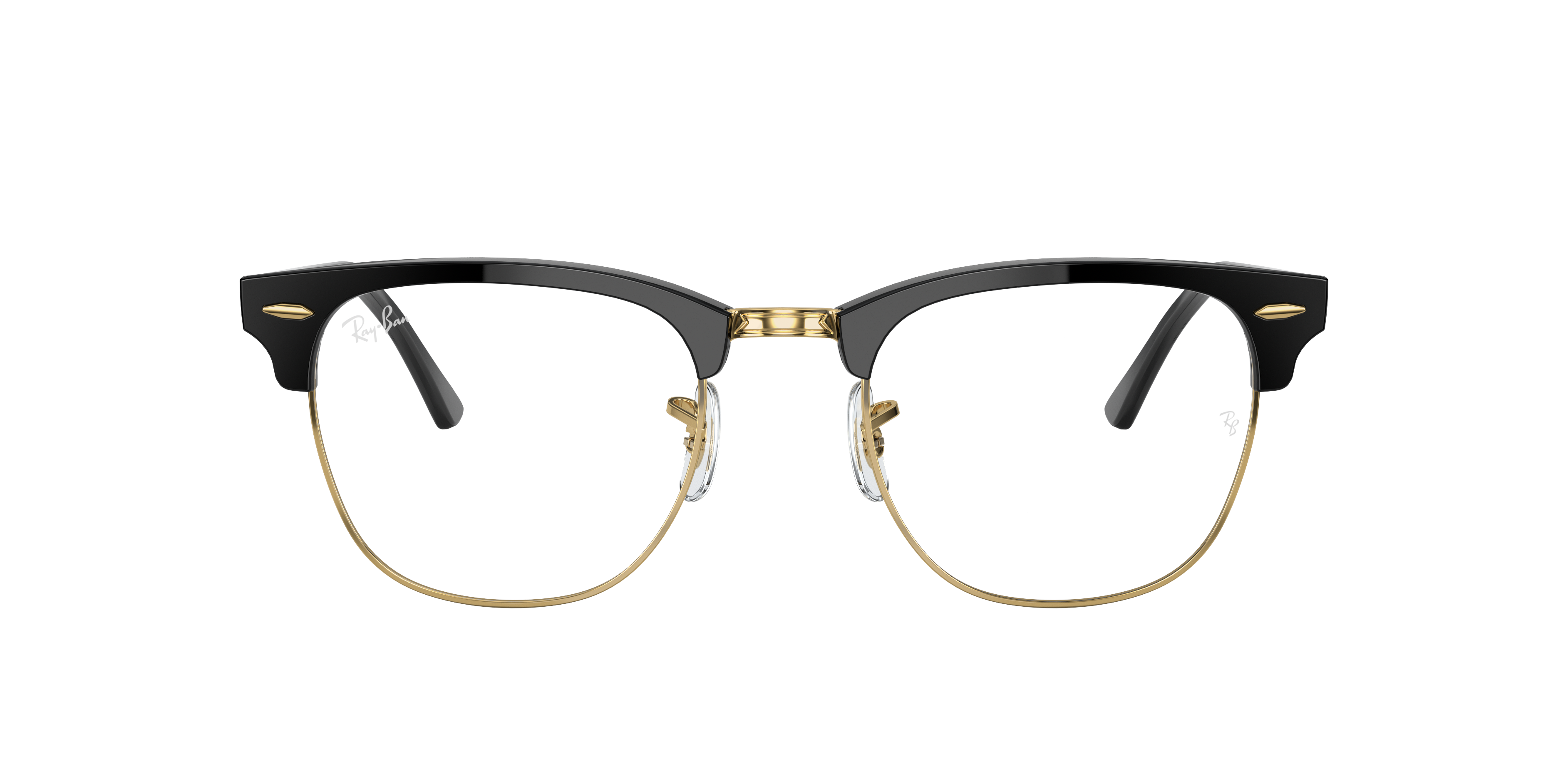 Ray-Ban Clubmaster Blue-Violet Light Clear L (51 - 21) with