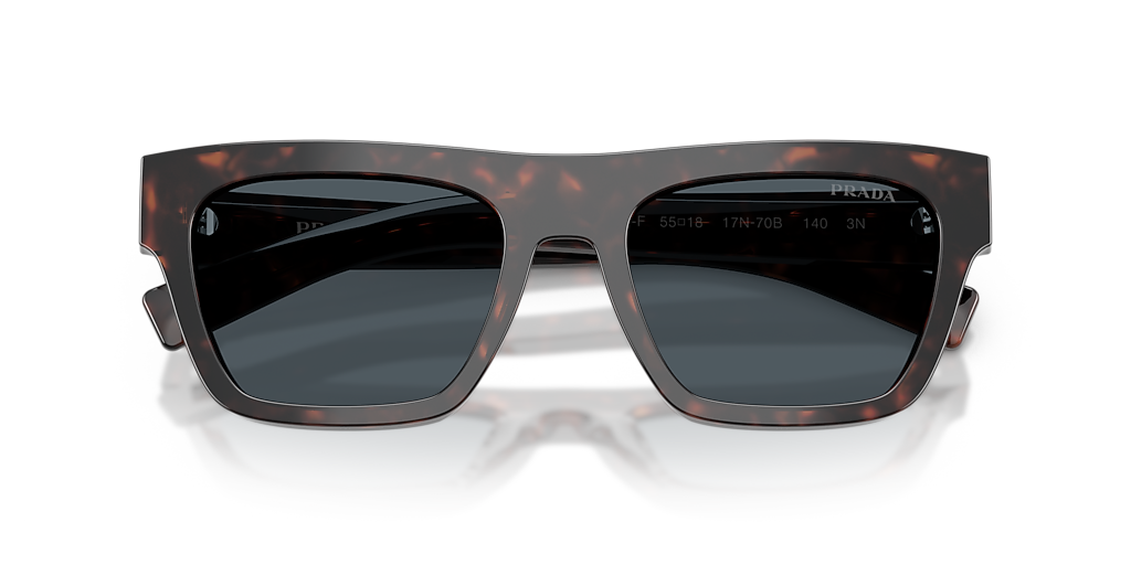 Prada PR C03SF M (55 - 18) with Grey lenses and Tortoise frame