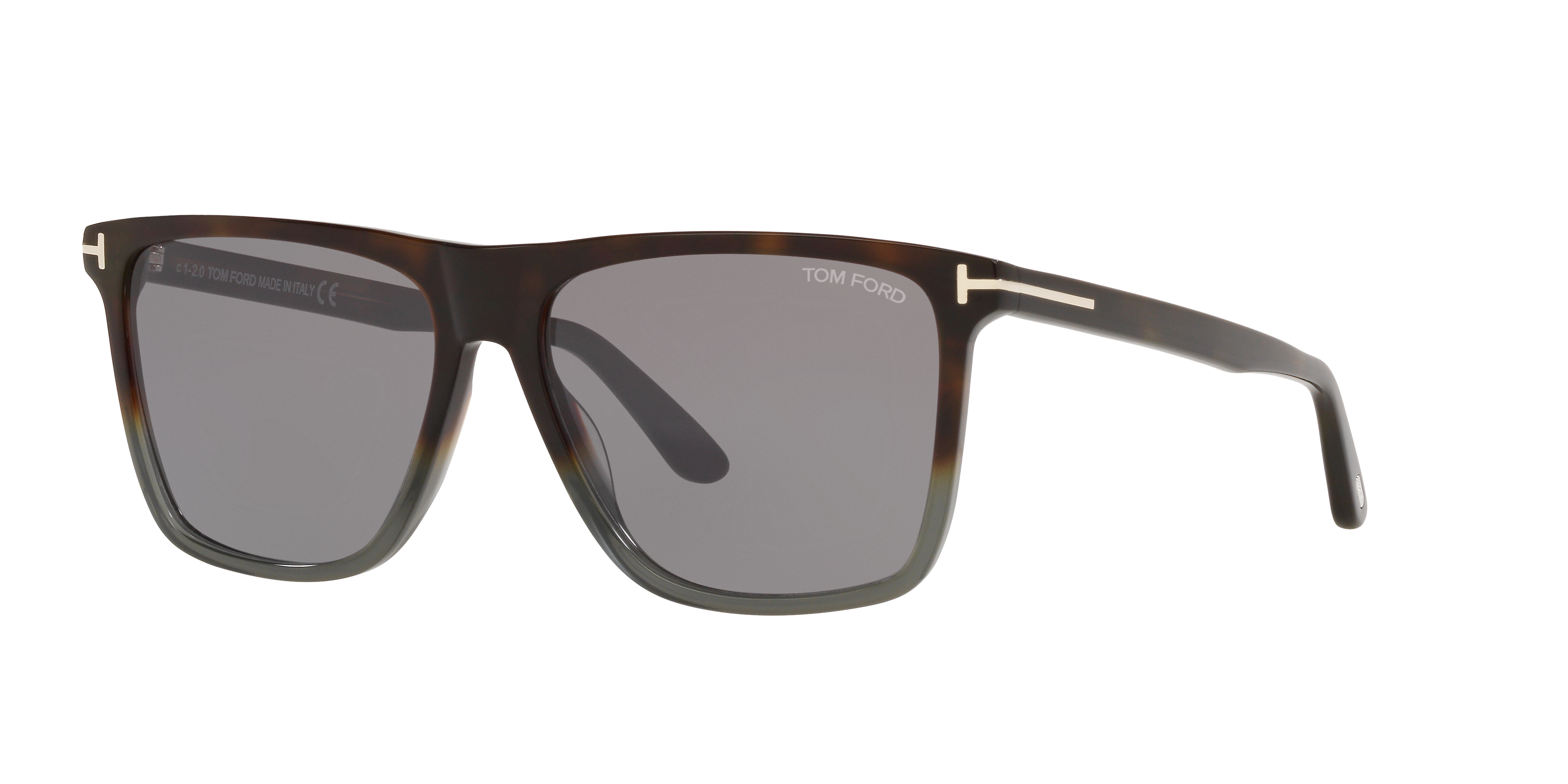 Tom Ford Man Sunglass FT0832 -  Frame color: Tortoise, Lens color: Grey