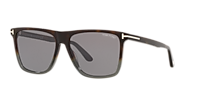 Tom Ford FT0832 XXL (59 - 15) with Grey lenses and Tortoise frame