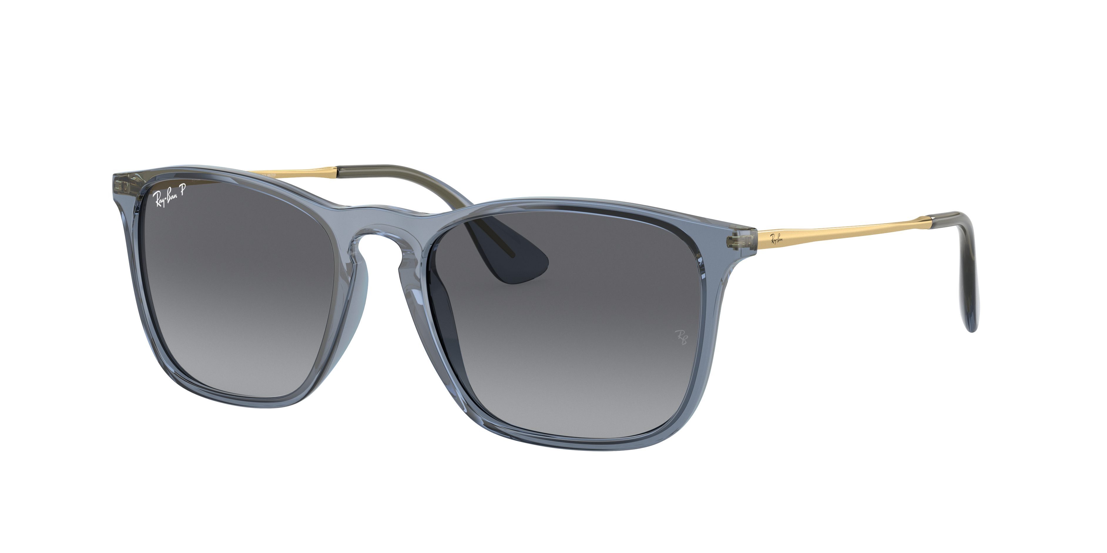 Ray-Ban Chris M (54 - 18) with Grey lenses and Blue frame