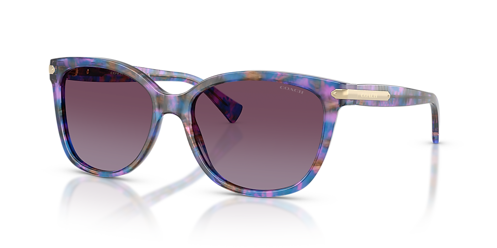 Coach L109 L (57 - 17) with Violet lenses and Tortoise frame