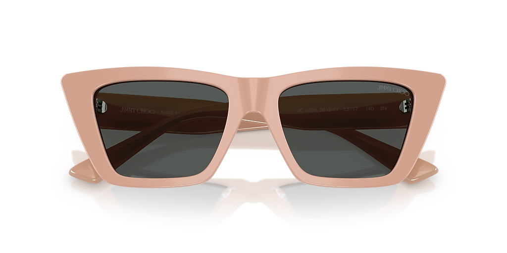 Jimmy Choo JC5028 XS (53 - 17) with Grey lenses and Pink frame