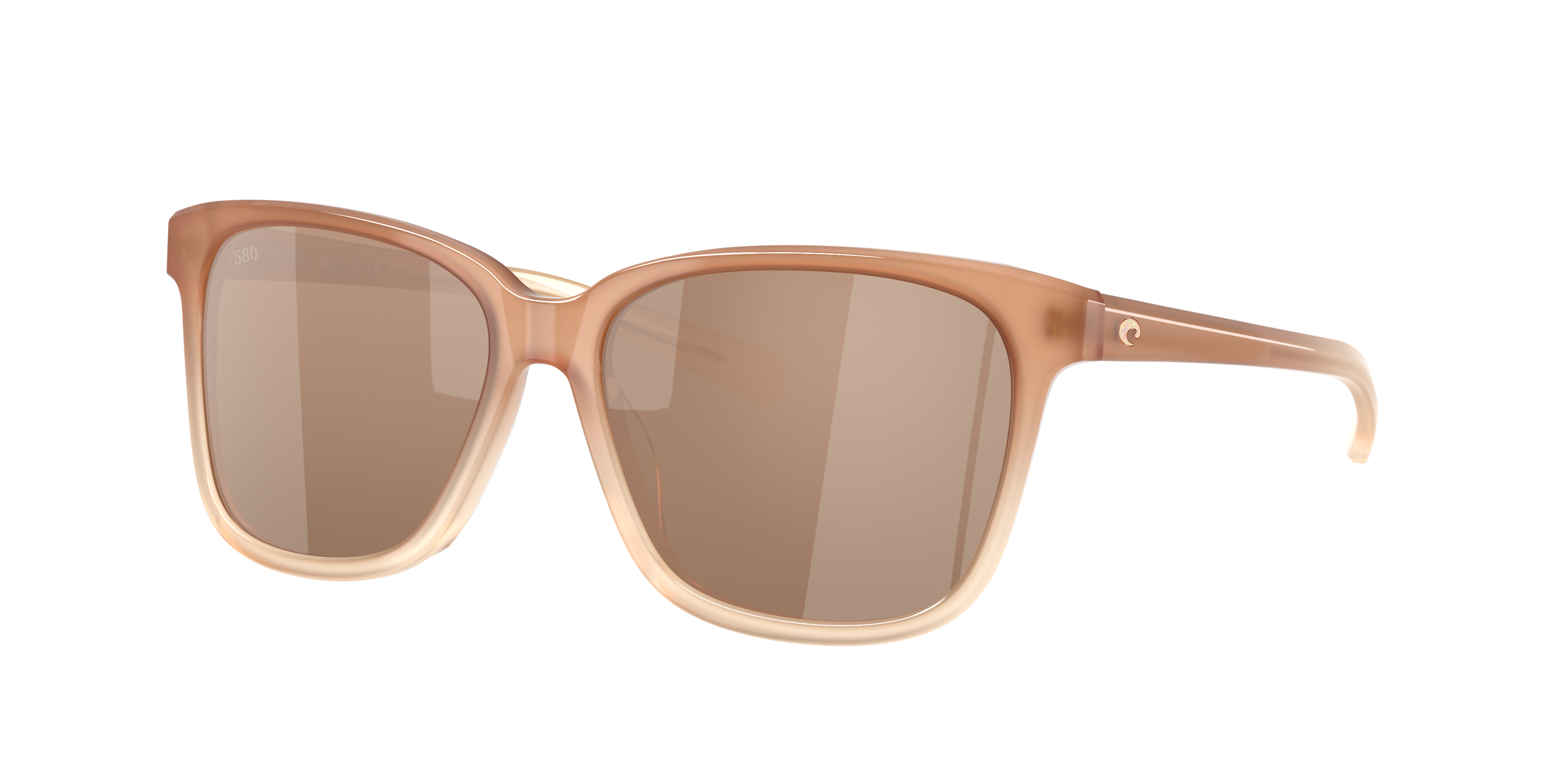 Costa Woman Sunglass May -  Frame color: Sandbar, Lens color: Copper Silver Mirror