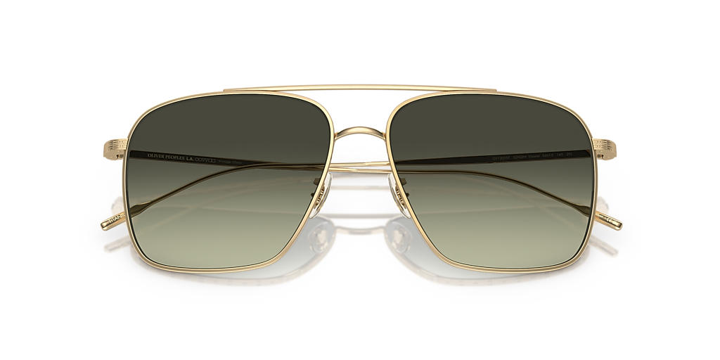 Oliver Peoples OV1320ST Dresner L (56 - 15) with Green lenses and