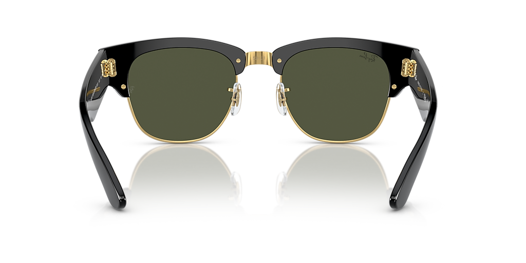 Ray-Ban Mega Clubmaster L (50 - 21) with Green lenses and Black