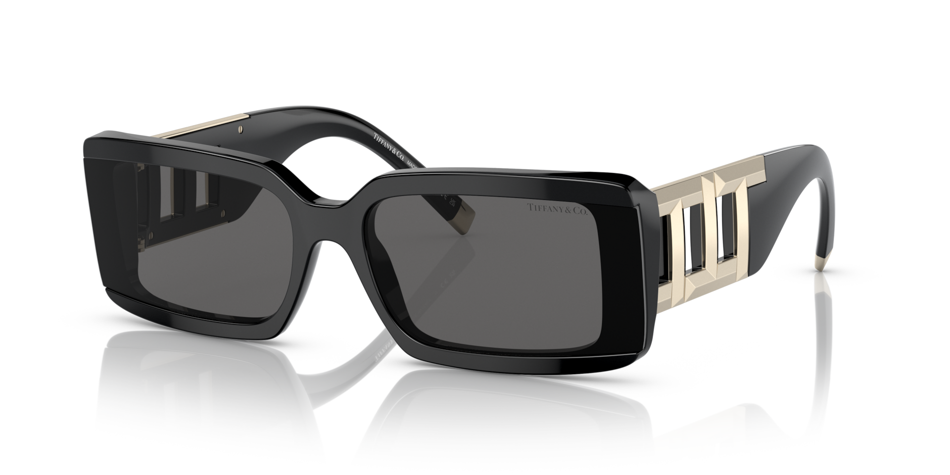 Tiffany & Co. TF4197 S (62 - 17) with Grey lenses and Black frame