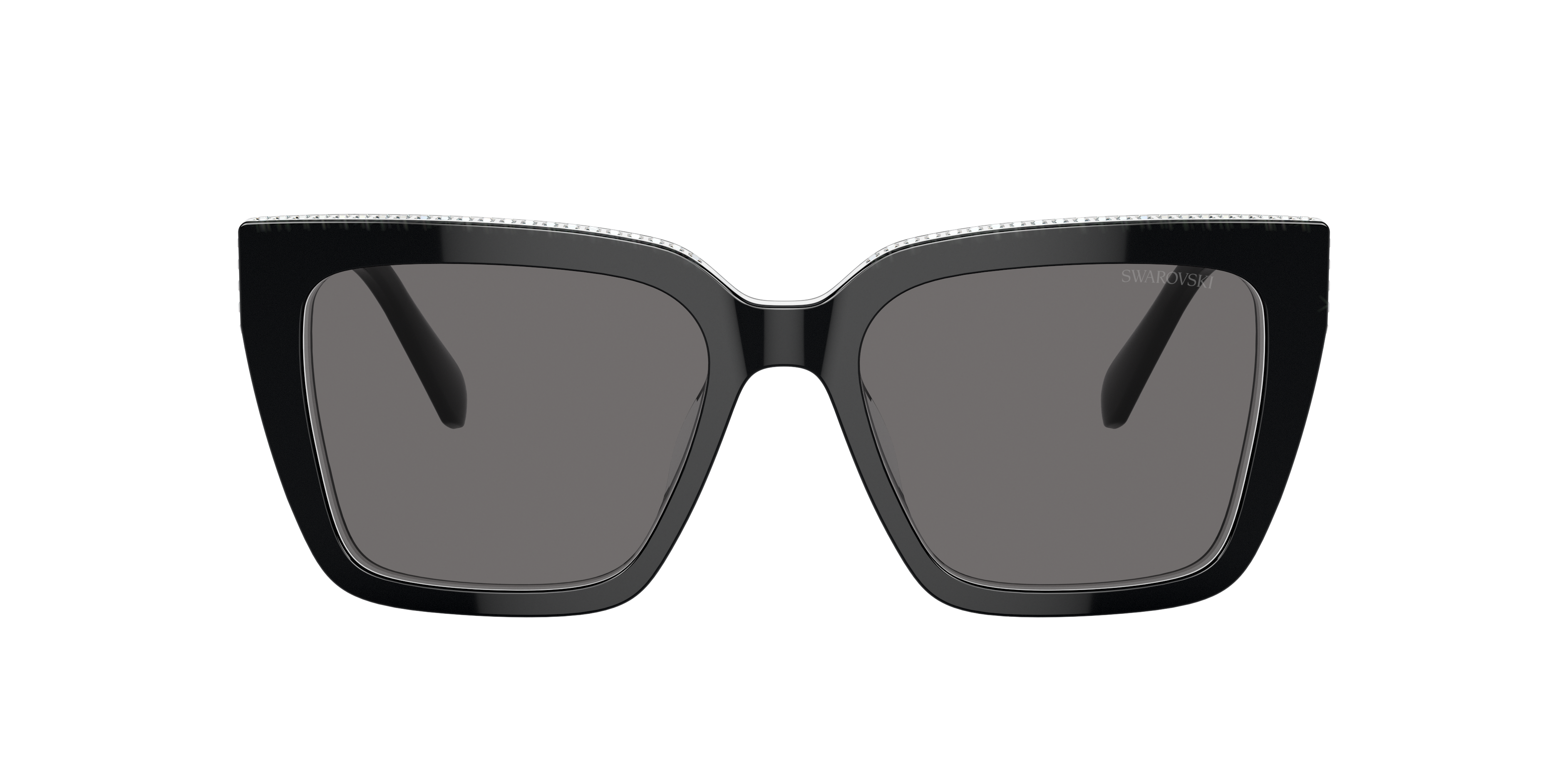 Swarovski SK6013 S (54 - 18) with Grey lenses and Black frame