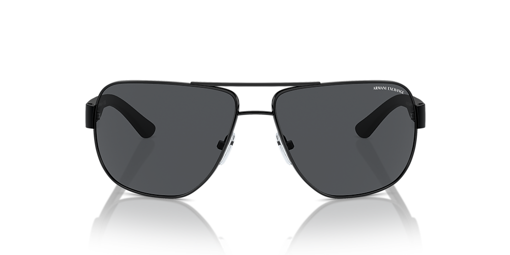 Armani Exchange AX2012S M (62 - 14) with Grey lenses and Black