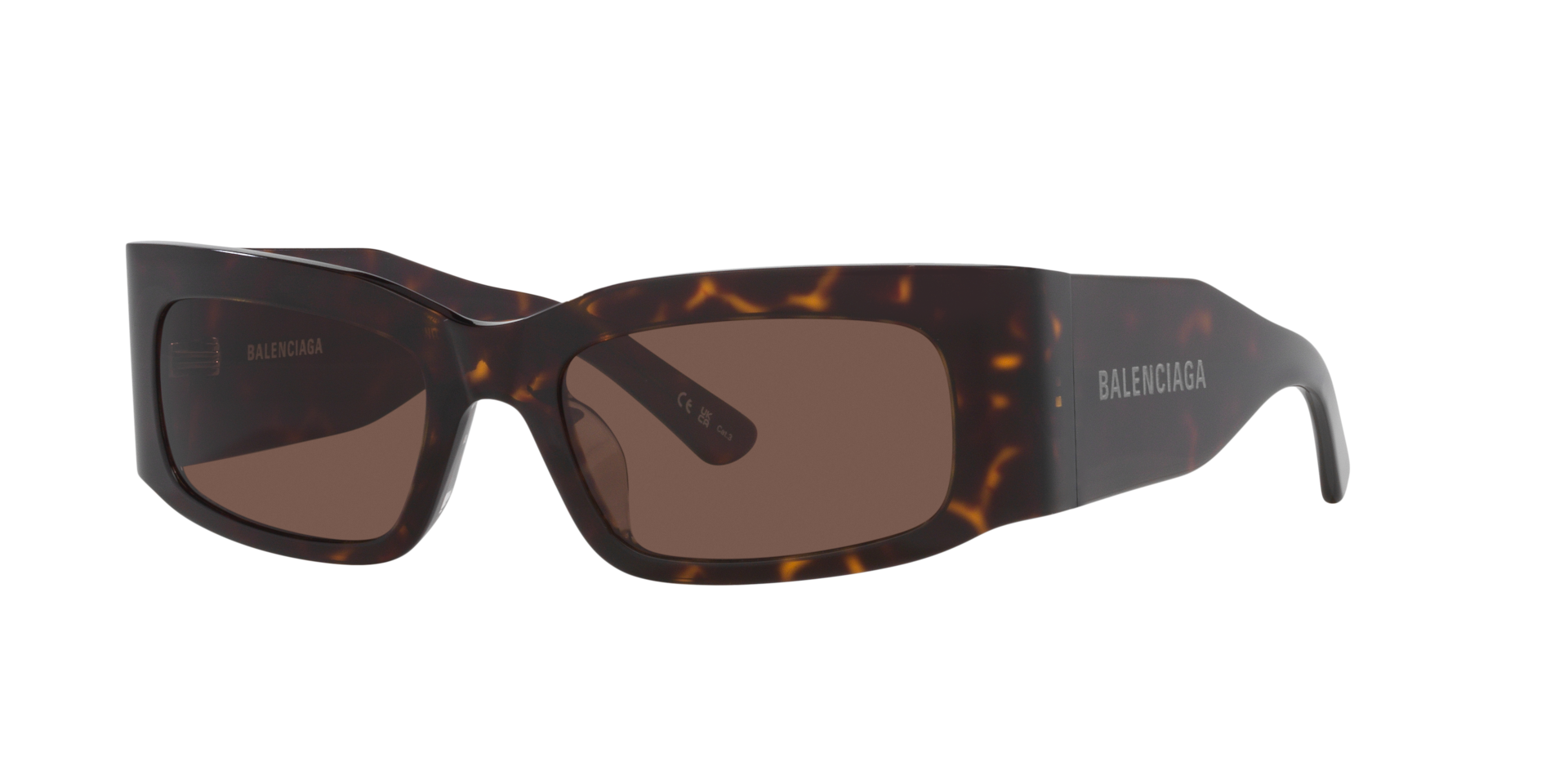 Balenciaga Unisex Sunglass BB0328S - Couleur du Monture caille Couleur de Lentille Brun 173 €