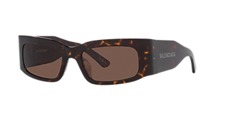 Balenciaga BB0007S XL (59 - 18) with Brown lenses and  display picture 2