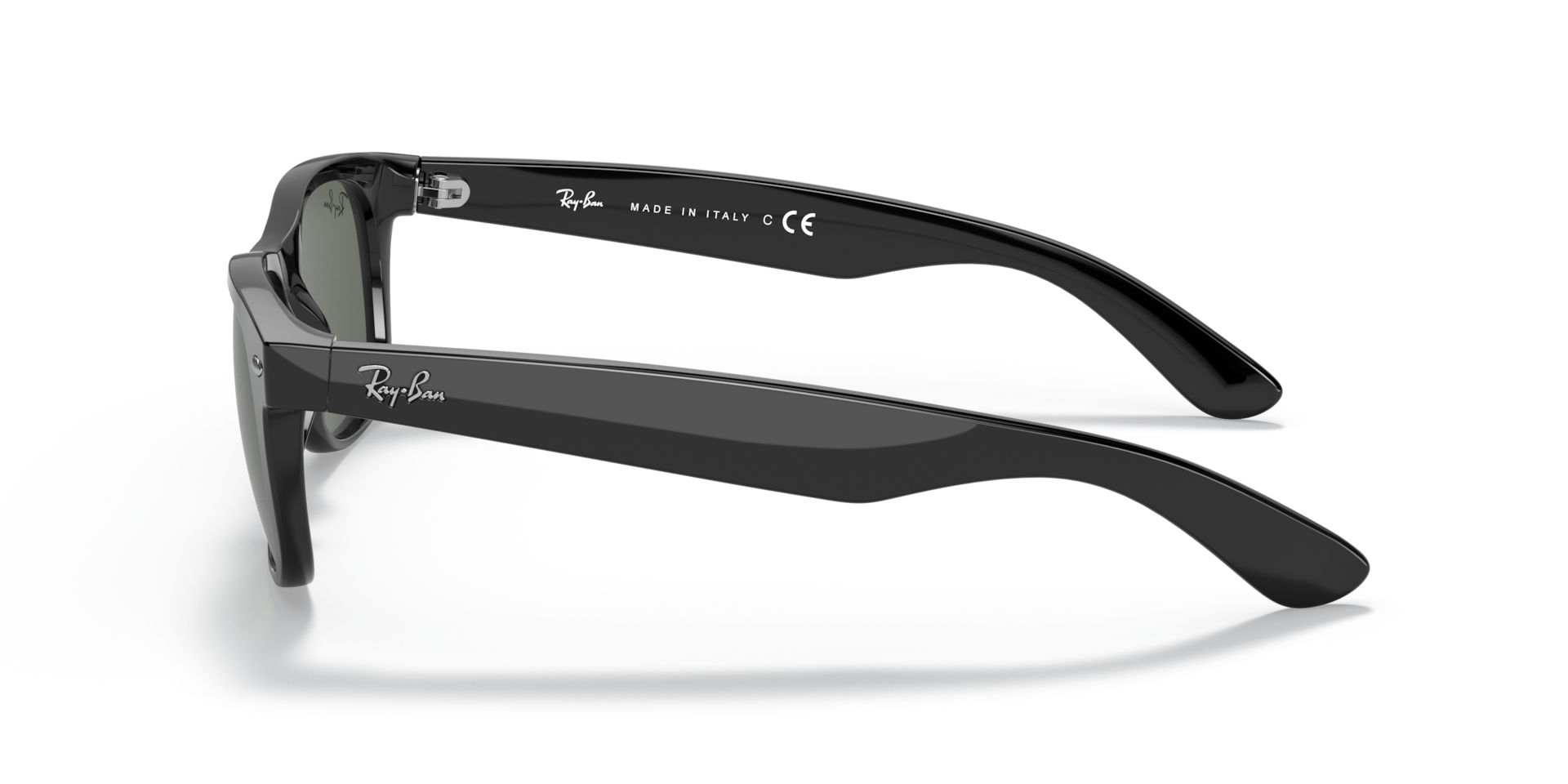 Ray-Ban New Wayfarer Classic S (52 - 18) with Green lenses and