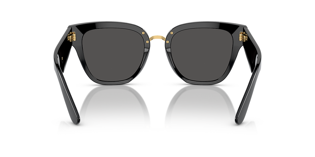Dolce&Gabbana DG4437 M (51 - 20) with Grey lenses and Black frame