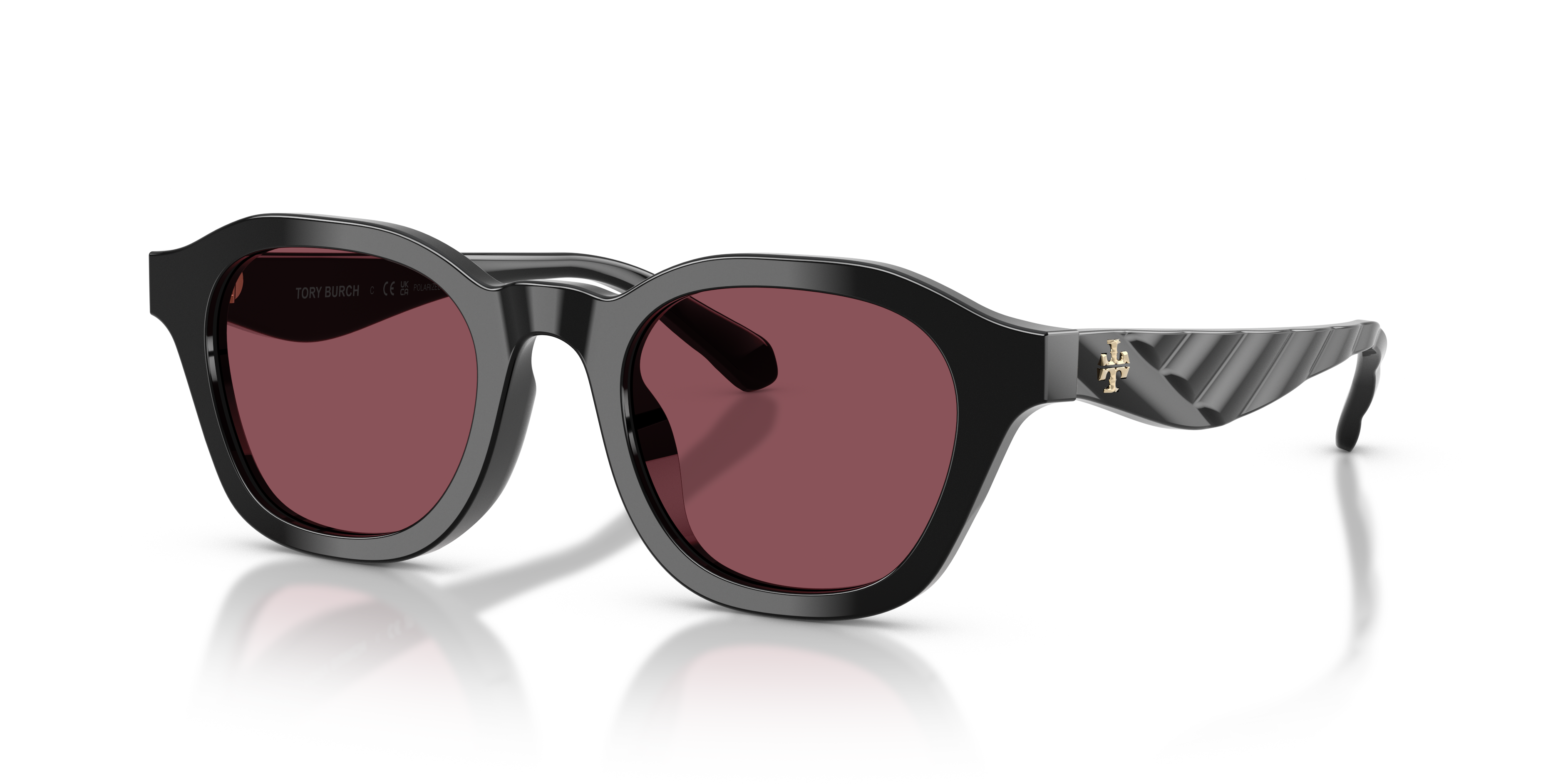 Tory Burch TY7235D S (48 - 21) with Violet lenses and Black frame