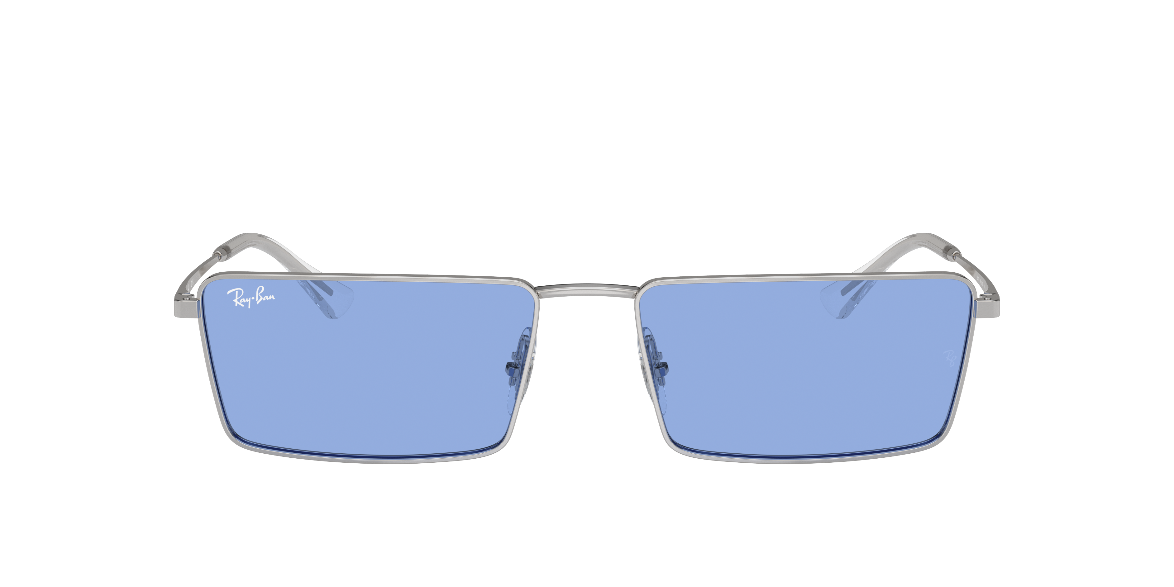 Ray-Ban Emy Bio-Based L (56 - 17) with Blue lenses and Silver