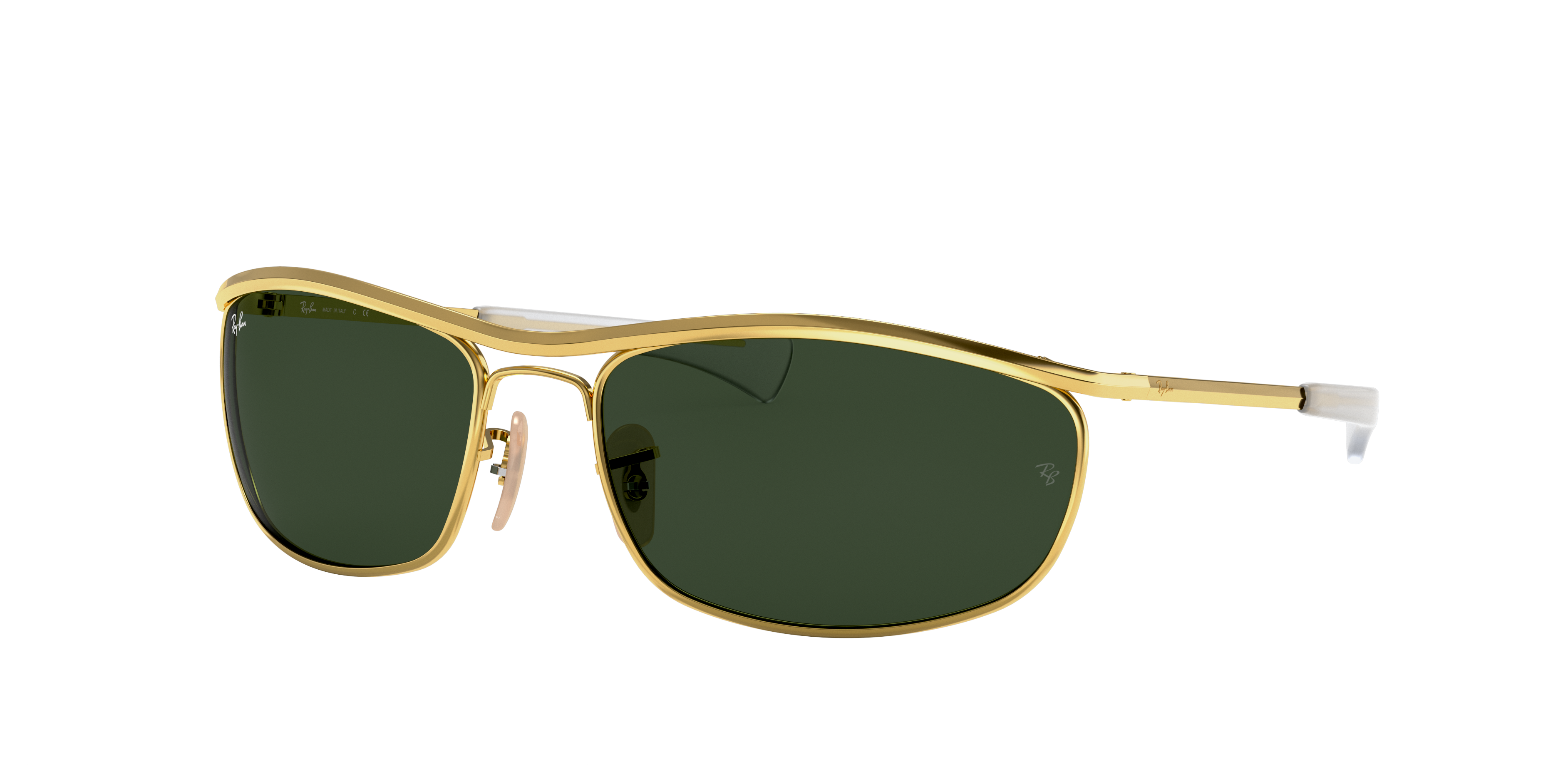 Ray-Ban Olympian I Deluxe L (62 - 18) with Green lenses and Gold
