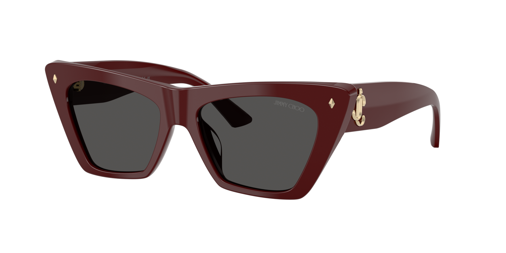 Jimmy Choo Woman Sunglass JC5062U -  Frame color: Cranberry, Lens color: Dark Grey