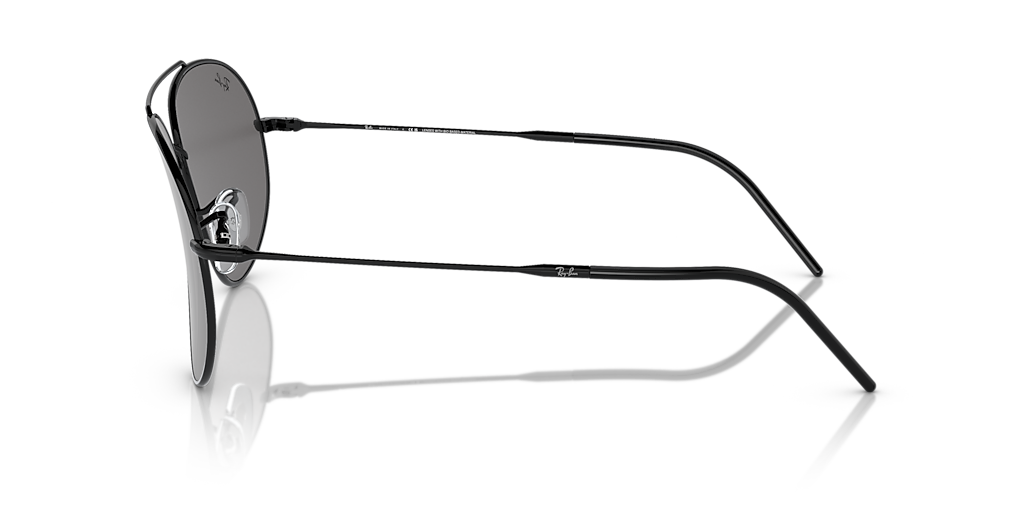Ray-Ban Aviator Reverse XXL (62 - 11) with Silver lenses and Black