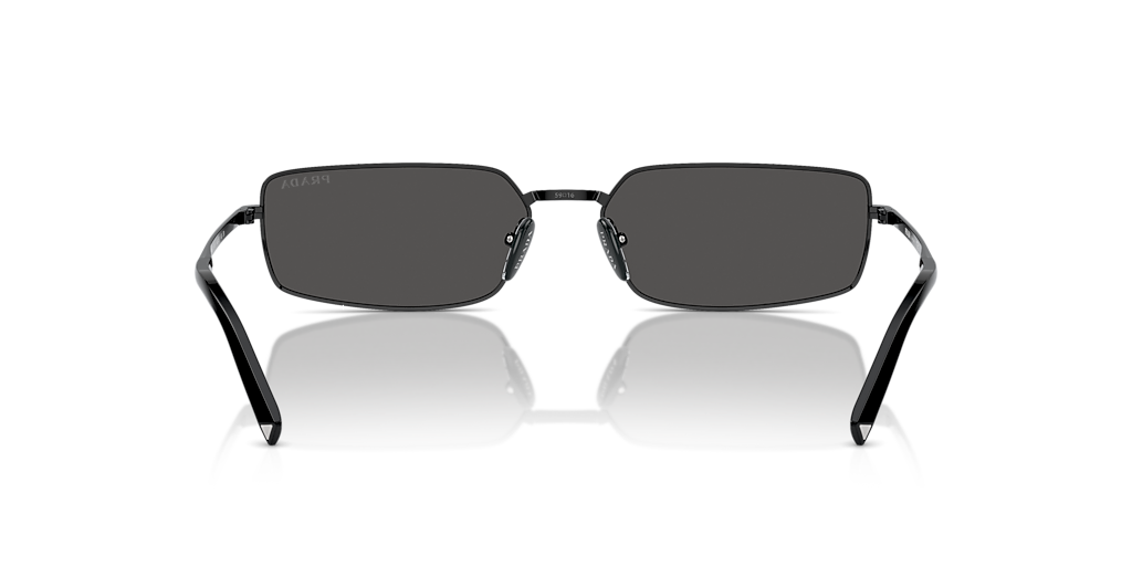 Prada PR A60S XL (59 - 16) with Grey lenses and Black frame