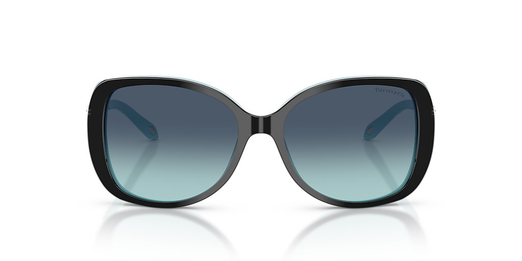 Tiffany & Co. TF4121B S (55 - 16) with Blue lenses and Black frame