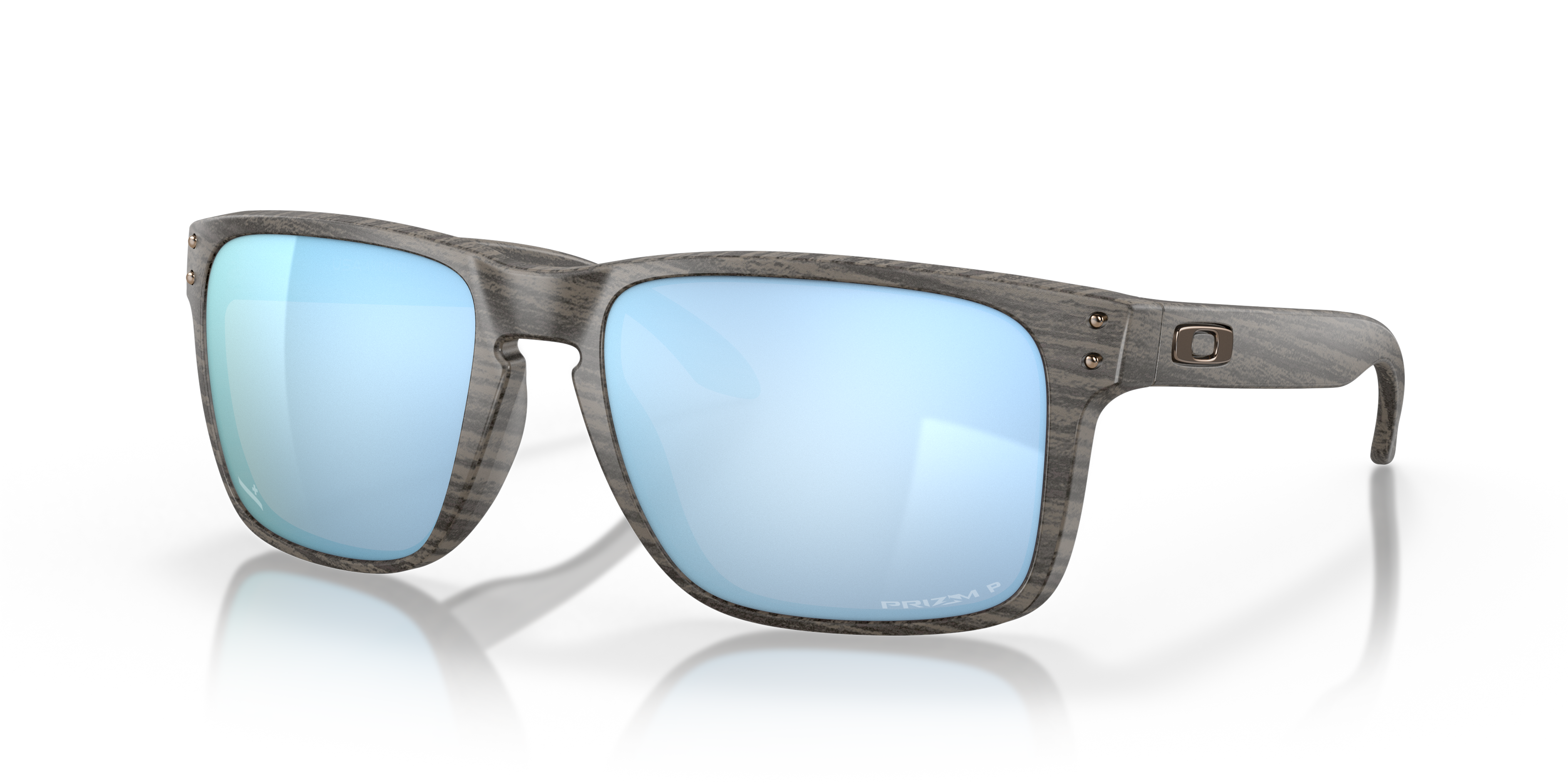 Oakley Holbrook™ XL Woodgrain Collection XL (59 - 18) with Blue