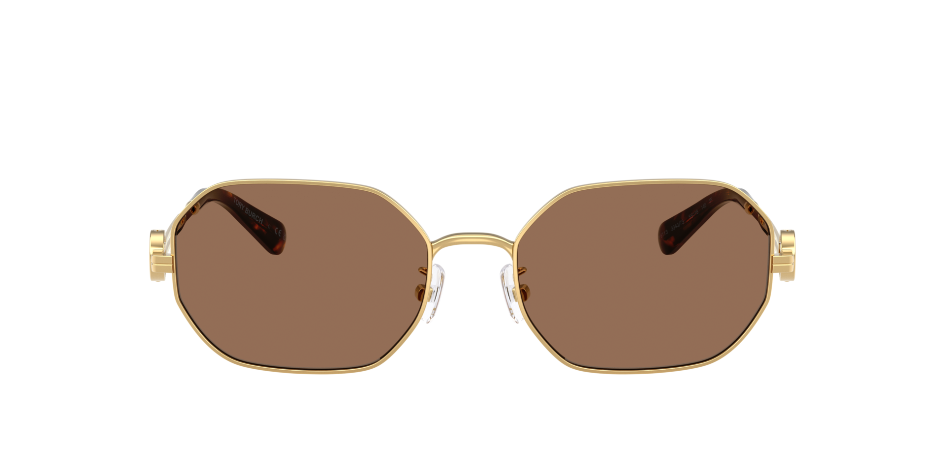 Tory Burch TY6113 XL (55 - 18) with Brown lenses and Gold frame