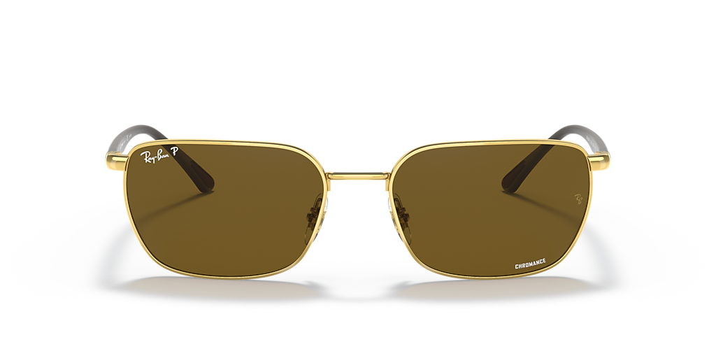 Ray-Ban RB3684 Polarized+ Lenses XL (58 - 18) with Brown lenses