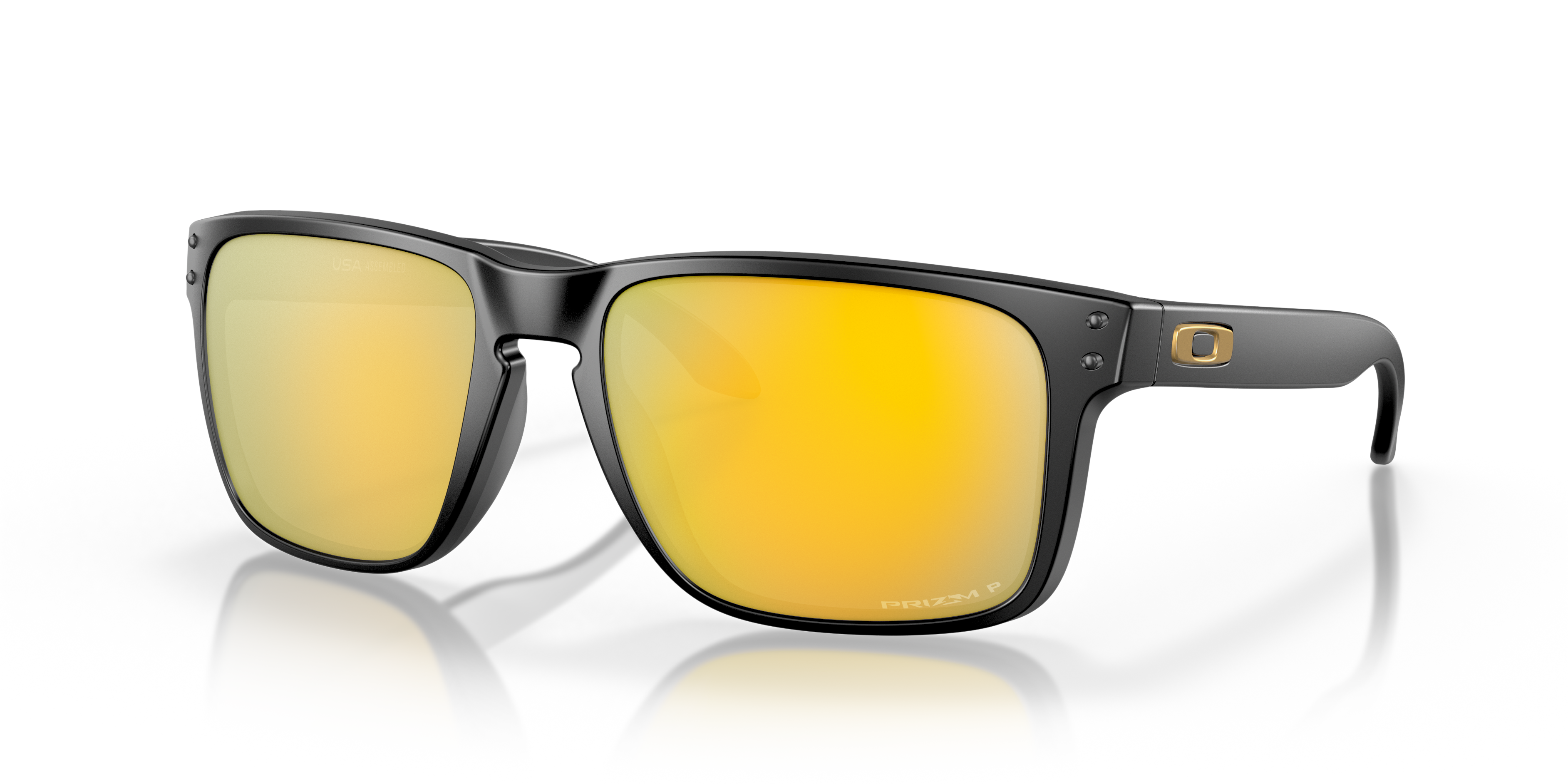 Oakley Holbrook™ XL XL (59 - 18) with Gold lenses and Black frame