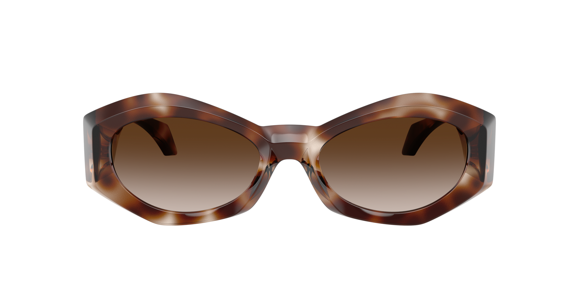 Versace VE4466U M (54 - 19) with Brown lenses and Tortoise frame