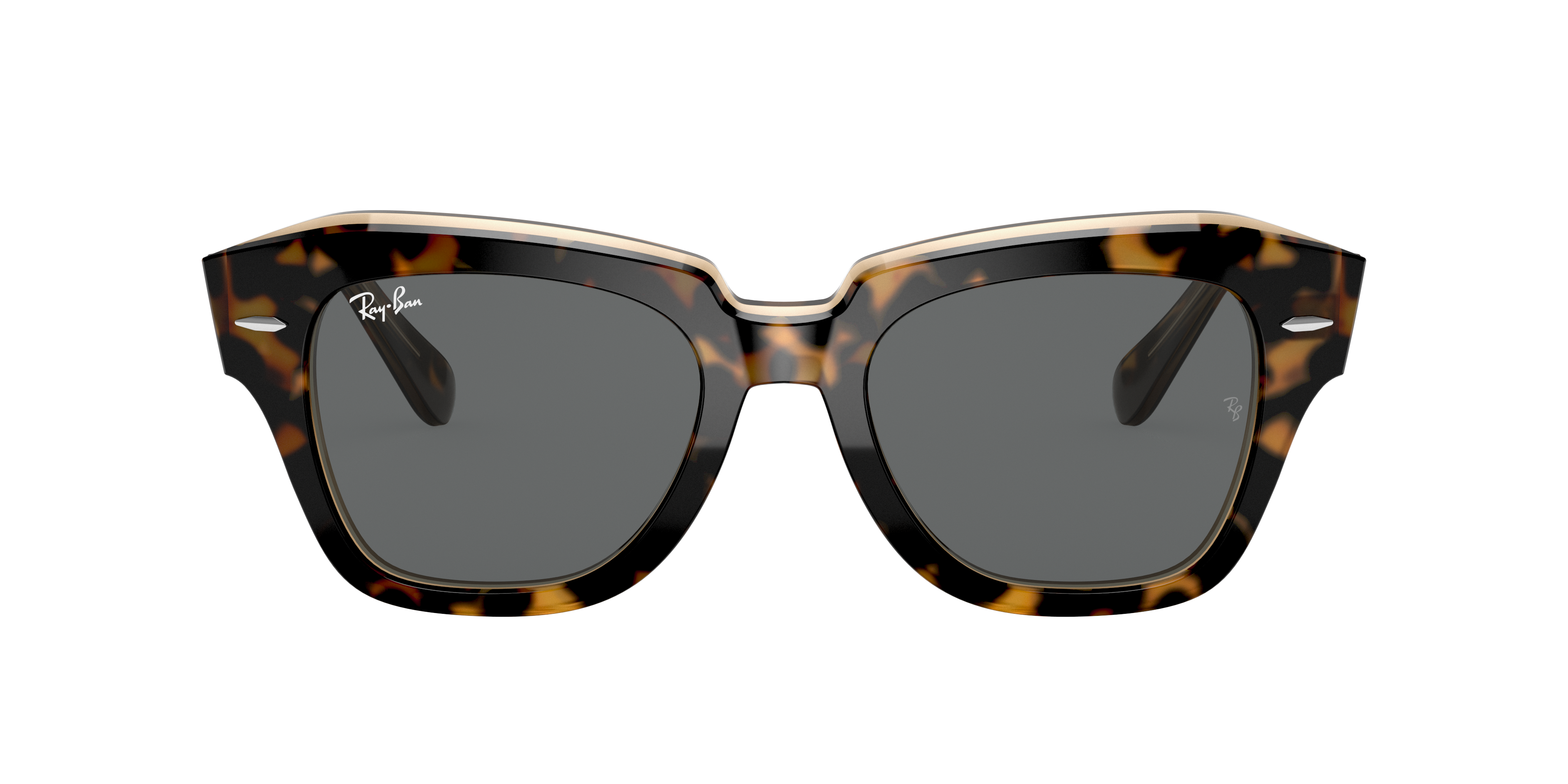 ユタ様用レイバン　Ray-Ban RB2186 state street Ray-Ban State Street M (49 - 20) with Grey lenses and Tortoise