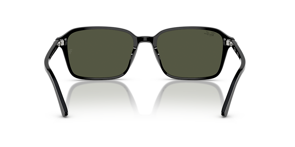 Ray-Ban Raimond L (56 - 18) with Green lenses and Black frame