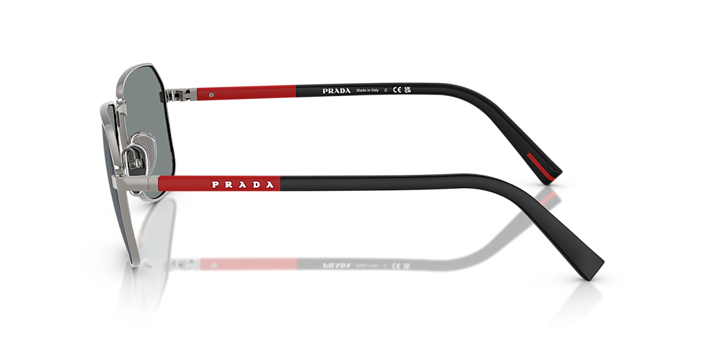 Prada Linea Rossa PS A51S XL (57 - 18) with Blue lenses and Grey