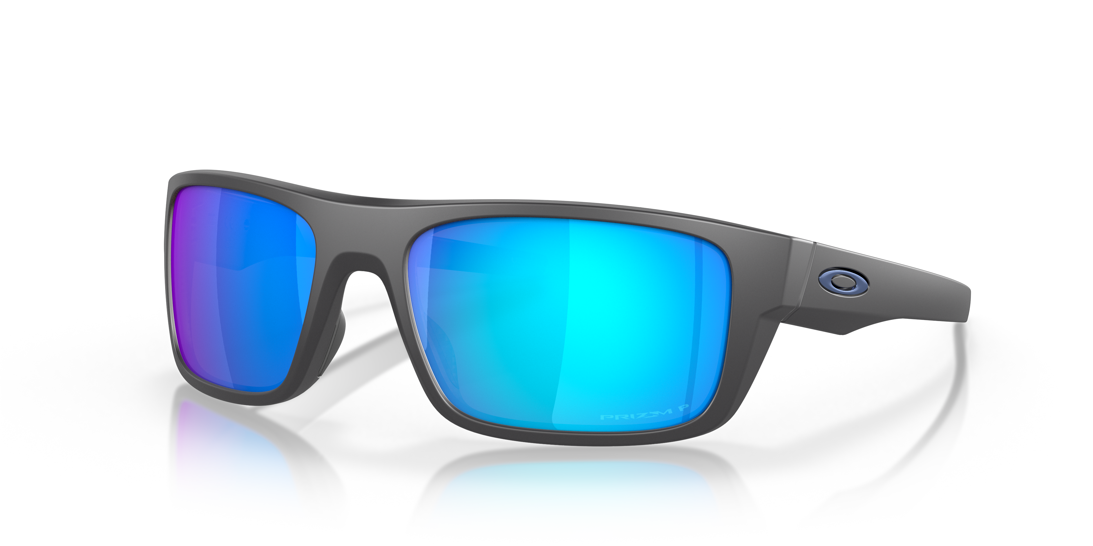 Oakley Drop Point™ L (61 - 18) with Blue lenses and Grey frame