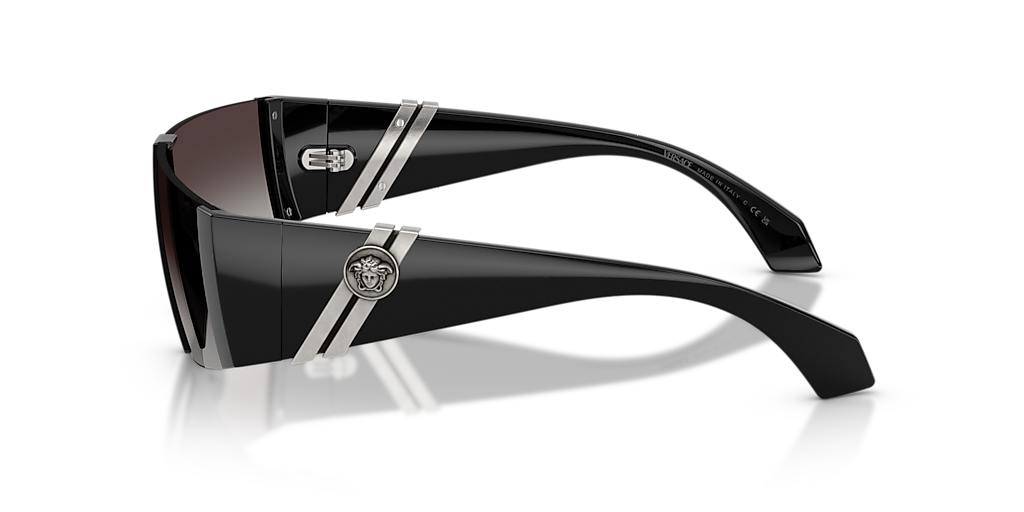 Versace VE4516 M (0 - 136) with Grey lenses and Black frame