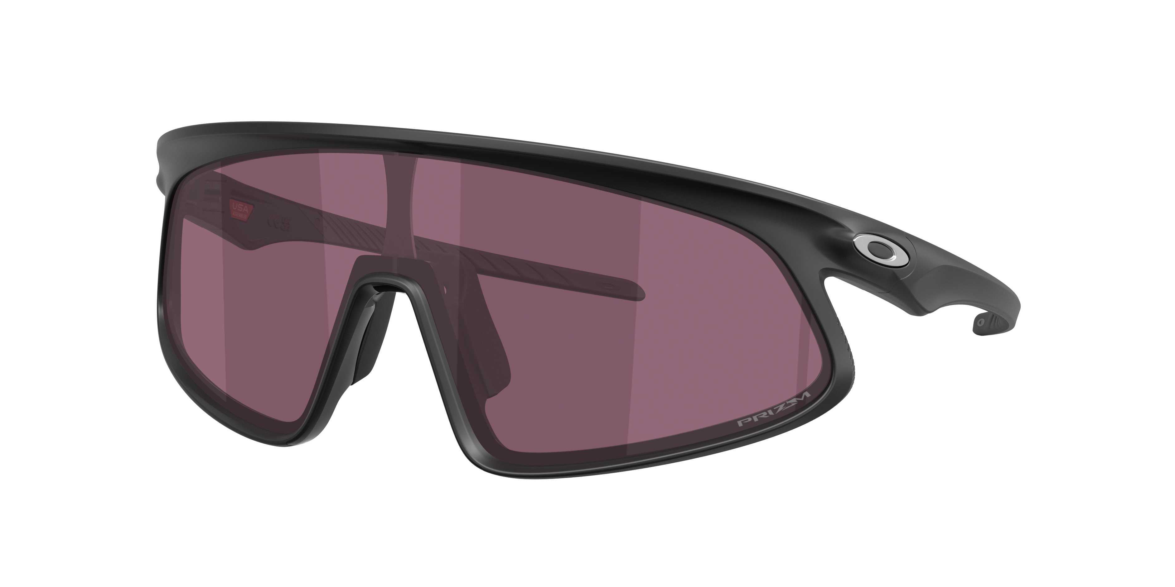 Oakley Unisex Sunglass RSLV 141 -  Frame color: Matte Black, Lens color: Prizm Road Black