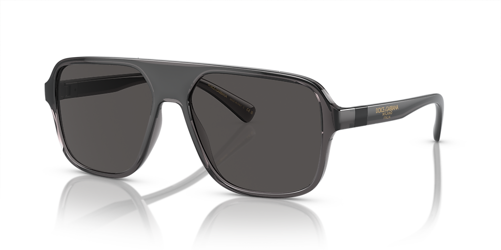 Dolce&Gabbana DG6134 XL (57 - 16) with Grey lenses and Grey frame