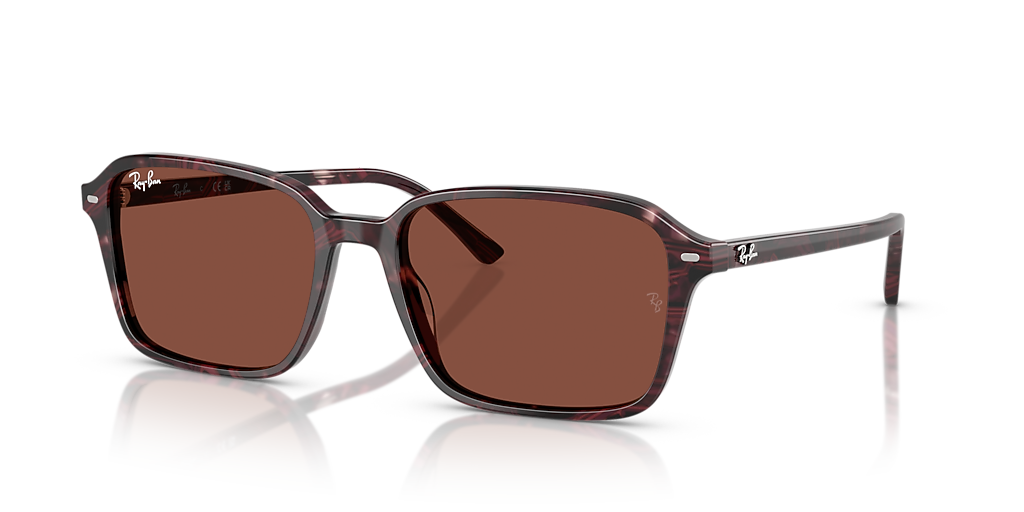 Ray-Ban Raimond XL (58 - 18) with Red lenses and Violet frame