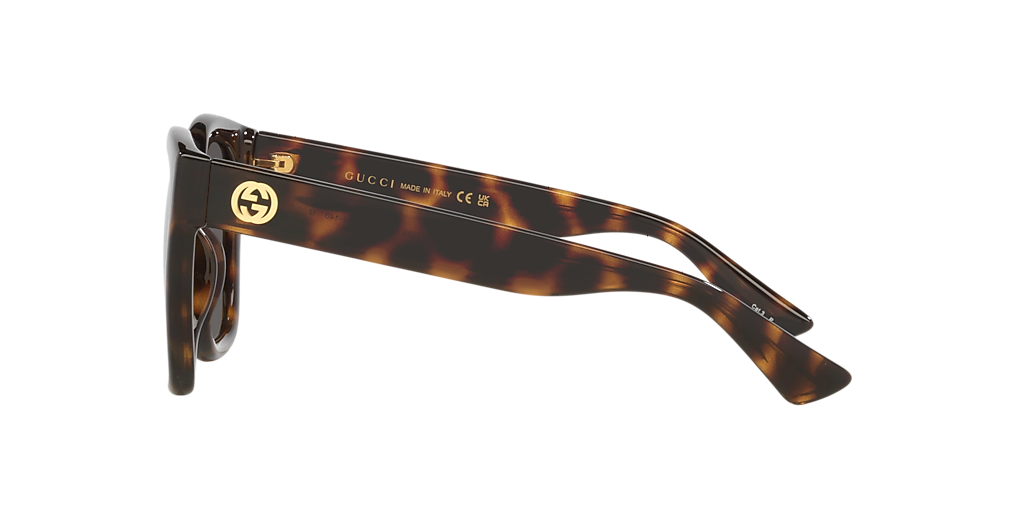 Gucci GG1338S M (54 - 19) with Brown lenses and Tortoise frame
