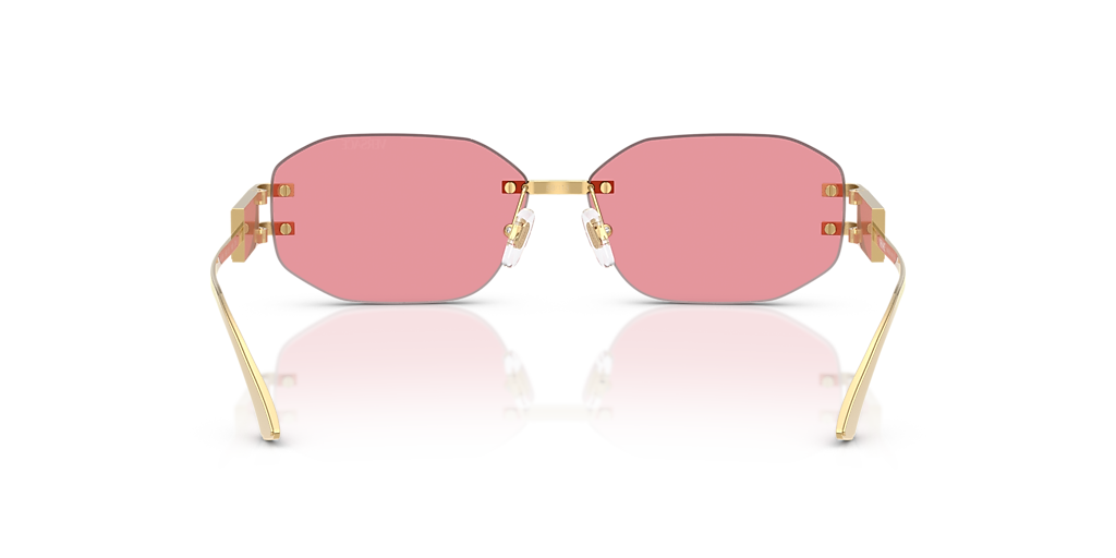 Versace VE2274 M (58 - 13) with Pink lenses and Gold frame
